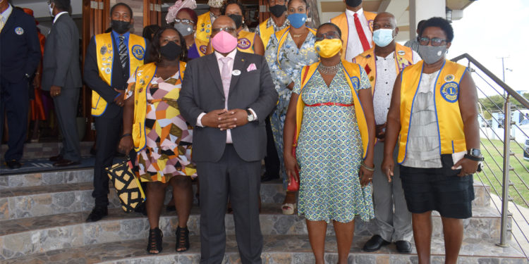 PM Harris lauds St. Kitts Lions Club on commemoration of its 42nd anniversary