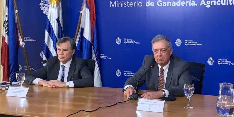Uruguay and IICA to undertake technology transfer cooperation projects for small farmers following visit by IICA Director General to Montevideo