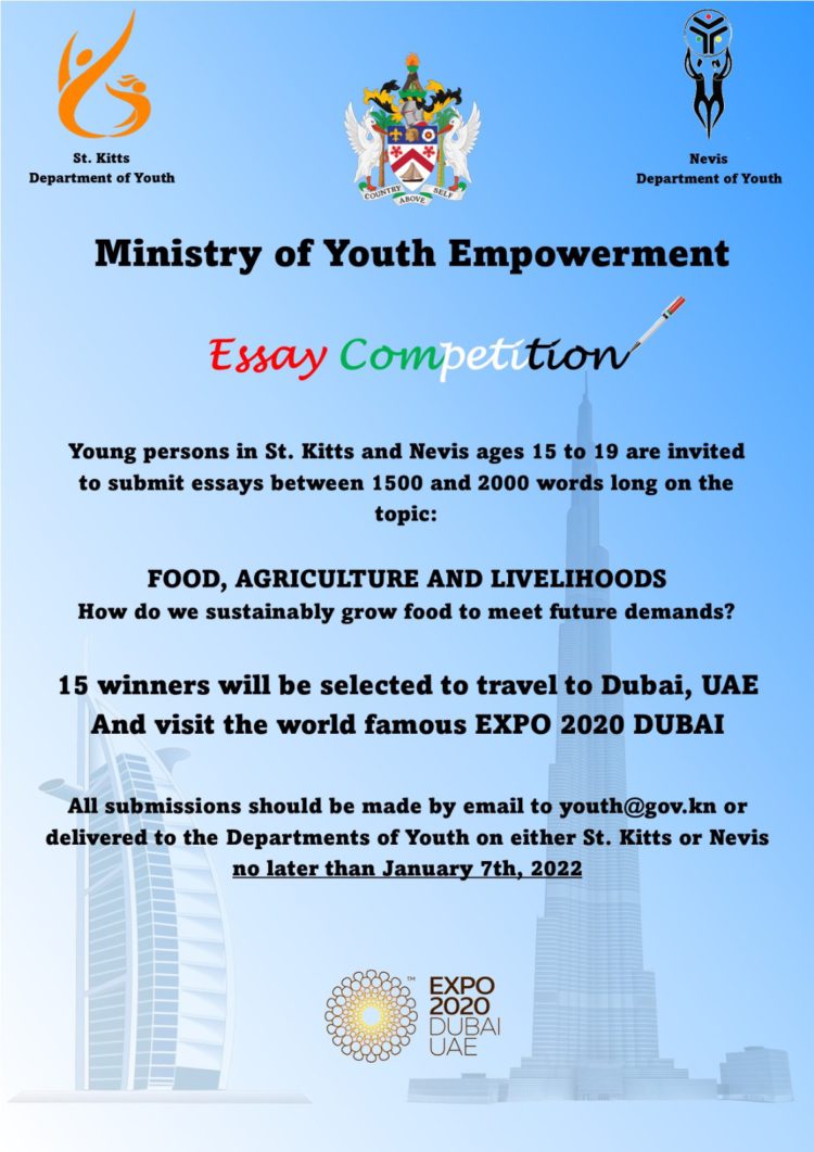 MINISTRY OF YOUTH EMPOWERMENT ESSAY COMPETITION