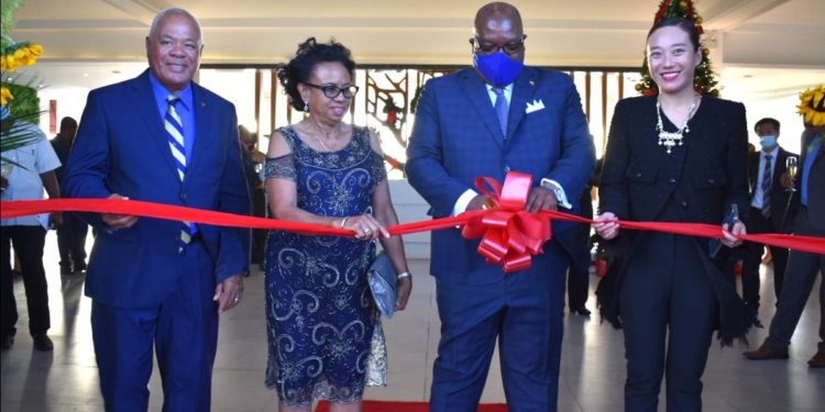 ST. KITTS AND NEVIS PRIME MINISTER WELCOMES THE OPENING OF THE 300-ROOM RAMADA HOTEL
