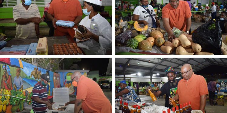 Prime Minister Harris warmly welcomed at the 2nd Agri-Christmas Night Market