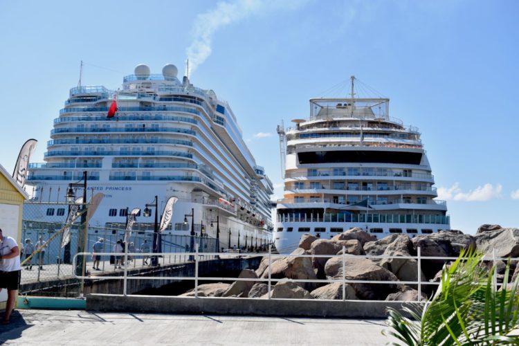CRUISE LINES CONTINUE TO REPOSE CONFIDENCE IN ST. KITTS AND NEVIS AS A TOP CRUISE DESTINATION
