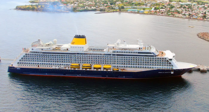 St. Kitts Welcomes the Inaugural Call Of Spirit of Adventure