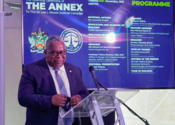 NEW COURT ANNEX AT SIR LEE L. MOORE JUDICIAL AND LEGAL COMPLEX OFFICIALLY OPENED