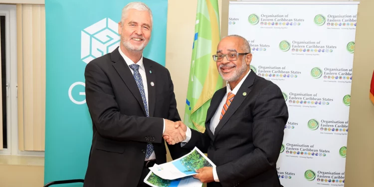 OECS Hosts Council of Ministers Environmental Sustainability Meeting with the Director General of GGGI