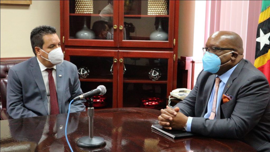 PRIME MINISTER HARRIS ACCEPTS CREDENTIALS OF NEW CUBAN AMBASSADOR TO ST. KITTS AND NEVIS