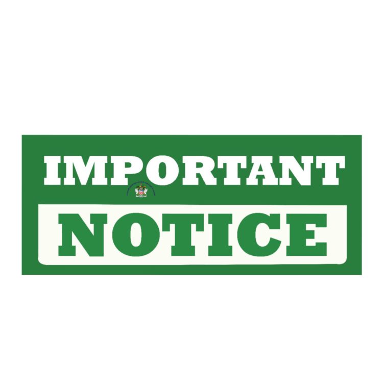 URGENT CLOSURE OF DEPARTMENT OF AGRICULTURE TO FACILITATE LAUNCH OF WORK PROGRAM