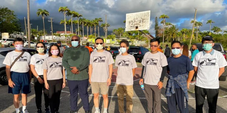 TAIWANESE EMBASSY TURNS OUT TO SUPPORT PRIME MINISTER HARRIS’ MONTHLY HEALTH WALK