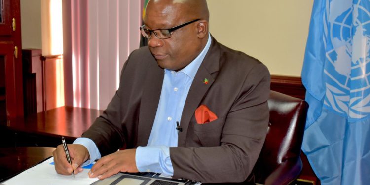 ST. KITTS AND NEVIS SIGNS ON TO THE UNITED NATION’S FIVE-YEAR COOPERATION FRAMEWORK