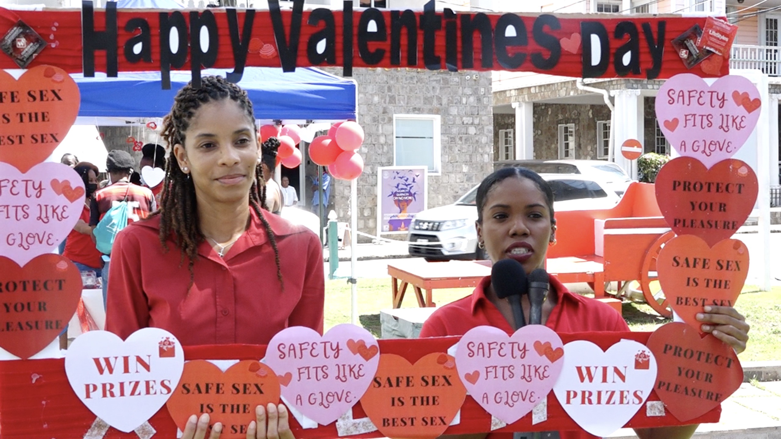 Nevis Health Promotion Unit Hosts Valentine S Day Safe Sex Promotion