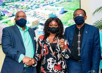 TEAM UNITY GOVERNMENT DELIVERS NEW HOMES FOR TWENTY FAMILIES IN THE ST. PETER’S COMMUNITY￼