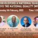 DEVELOPING A NATIONAL QUALITY POLICY IS SPECIAL TOPIC ON WORKING FOR YOU ON WEDNESDAY, FEBRUARY 9 