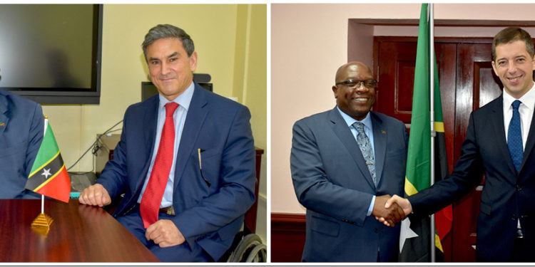PRIME MINISTER HARRIS HOLDS DIPLOMATIC MEETINGS WITH COLOMBIAN AND SERBIAN AMBASSADORS