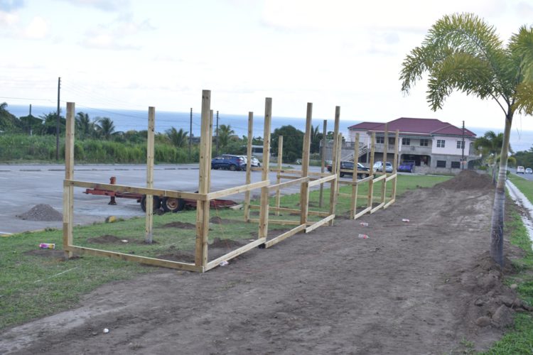 NEW COMMUNITY MARKET BEING CONSTRUCTED IN BOURRYEAU