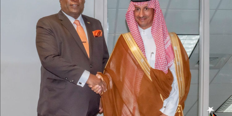 PRIME MINISTER HARRIS RECEIVES DELEGATION OF THE KINGDOM OF SAUDI ARABIA