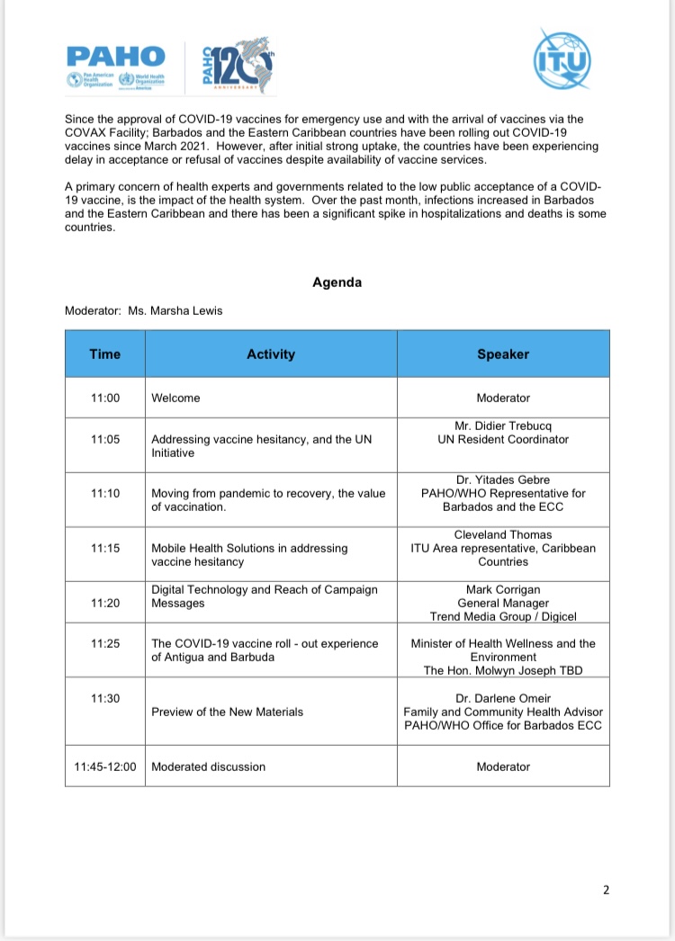 Invitation to Press Conference on Leveraging Digital Technology to promote COVID-19 vaccine uptake, 7 March 2022