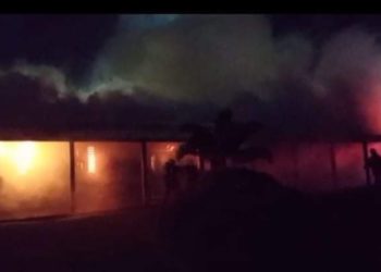 MASSIVE FIRE ENGULFS JOSHUA OBADIAH WILLIAMS PRIMARY SCHOOL IN MOLINEUX