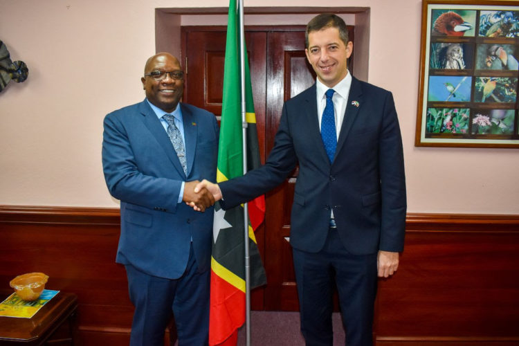 New Serbian Ambassador presents credentials to Saint Kitts and Nevis