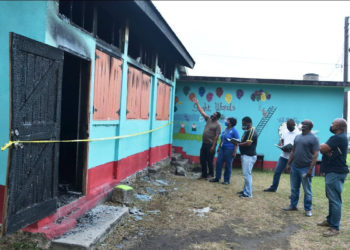 PRIME MINISTER HARRIS SADDENED TO LEARN PRIMARY SCHOOL FIRE WAS MALICIOUSLY SET