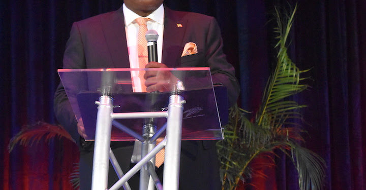 PM HARRIS WELCOMES THE OPENING OF THE NEW PENTECOSTAL CHURCH OF GOD IN BASSETERRE