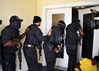 SECURITY AND EMERGENCY SERVICES PARTICIPATE IN ACTIVE SHOOTER SIMULATION