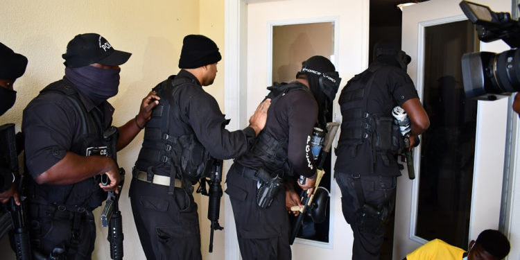 SECURITY AND EMERGENCY SERVICES PARTICIPATE IN ACTIVE SHOOTER SIMULATION