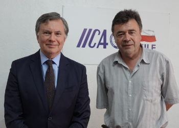 Chile’s new Minister of Agriculture and IICA’s Director General agree to work towards a sustainable and efficient agriculture sector