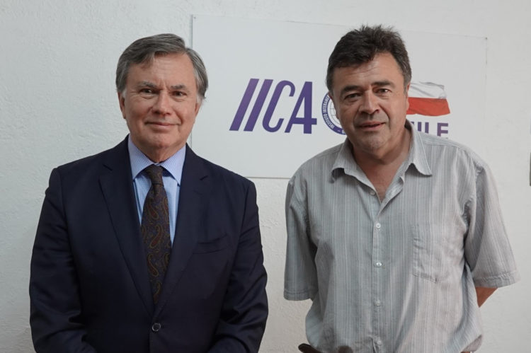 Chile’s new Minister of Agriculture and IICA’s Director General agree to work towards a sustainable and efficient agriculture sector