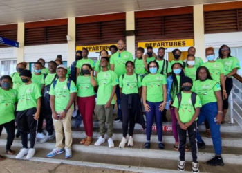 MINISTER POWELL LEADS 30-MEMBER YOUTH DELEGATION TO EXPO 2020 IN DUBAI