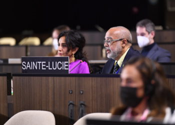 OECS Director General Presents at 214th Session of the UNESCO Executive Board