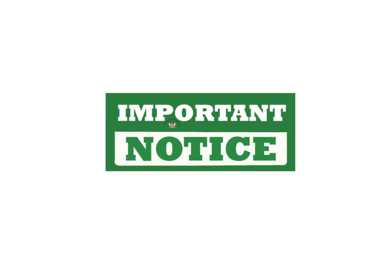 BULLETIN— ST. KITTS ABATTOIR EASTER SCHEDULE