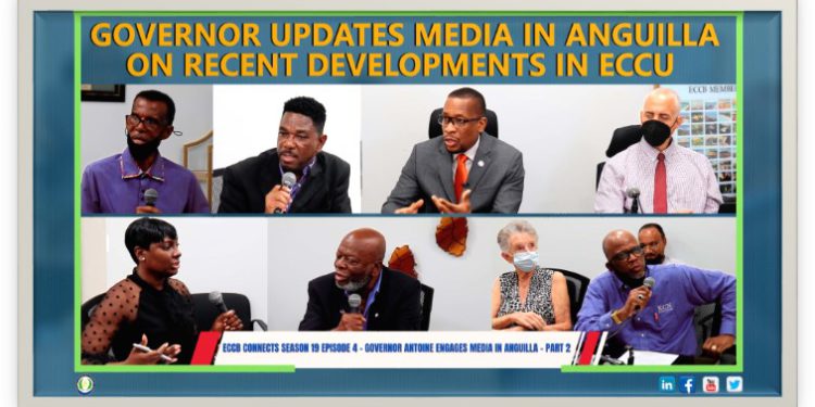 Governor Updates Media in Anguilla on Recent Developments in ECCU