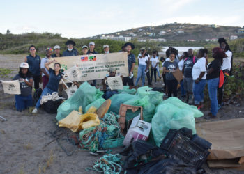 Waste recycling promotions continue both on St. Kitts and on Nevis