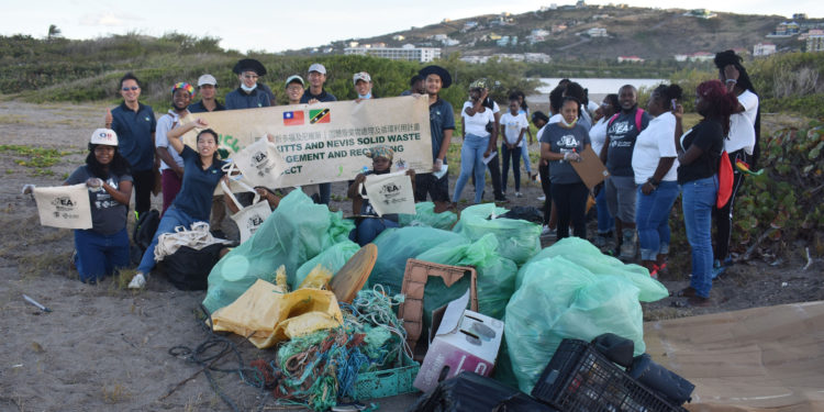 Waste recycling promotions continue both on St. Kitts and on Nevis