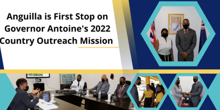 Anguilla is First Stop on Governor of ECCB’s 2022￼Country Outreach Mission to Member Countries 