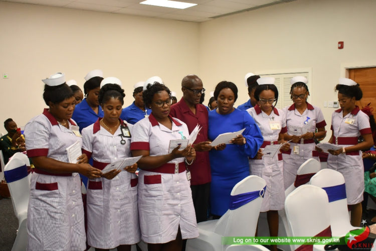 APPROXIMATELY 40 HEALTH PROFESSIONALS IN ST. KITTS AND NEVIS SUCCESSFULLY COMPLETE TRAINING