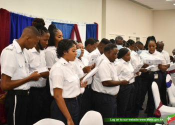 APPROXIMATELY 40 HEALTH PROFESSIONALS IN ST. KITTS AND NEVIS SUCCESSFULLY COMPLETE TRAINING