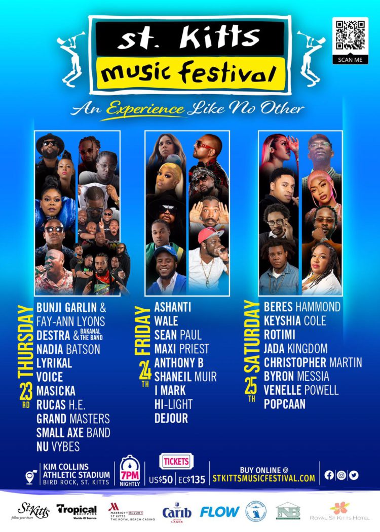MUCH ANTICIPATED EXCITING ST. KITTS MUSIC FESTIVAL RETURNS WITH MANY BENEFITS FOR THE HOSPITALITY AND TOURISM INDUSTRY