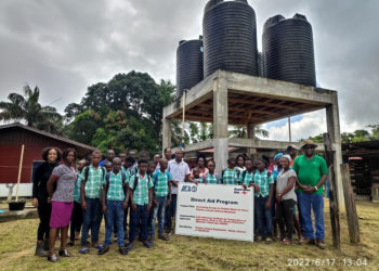 IICA, RKBO and AUSAID collaborate to make water accessible to primary schools in rural communities in Suriname