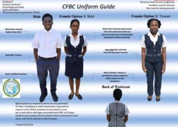 ADMINISTRATION AT CLARENCE FITZROY BRYANT COLLEGE APPEALS TO GENERAL PUBLIC TO SUPPORT ENFORCEMENT OF UNIFORM POLICY