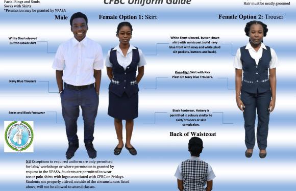 ADMINISTRATION AT CLARENCE FITZROY BRYANT COLLEGE APPEALS TO GENERAL PUBLIC TO SUPPORT ENFORCEMENT OF UNIFORM POLICY