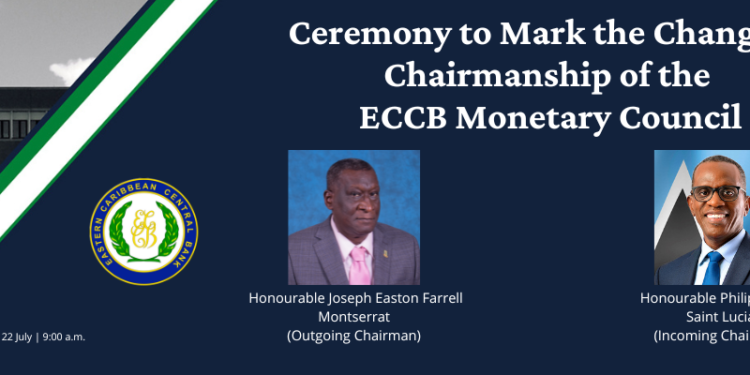 Council Member for Saint Lucia Takes Over Chairmanship of ￼ECCB Monetary Council