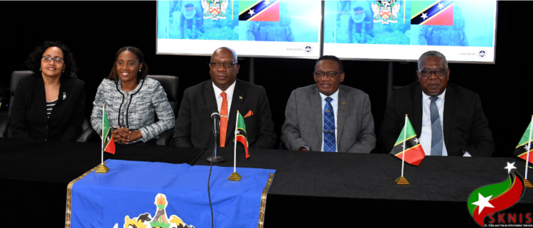 PRIME MINISTER HARRIS COMMENDS MINISTERS FOR MOVING IMPORTANT PROJECTS FORWARD
