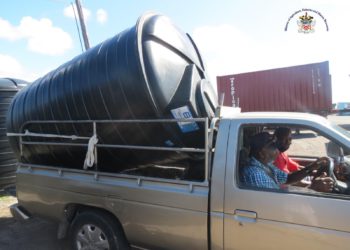 FARMERS GRATEFUL FOR WATER TANKS FROM MINISTRY OF AGRICULTURE