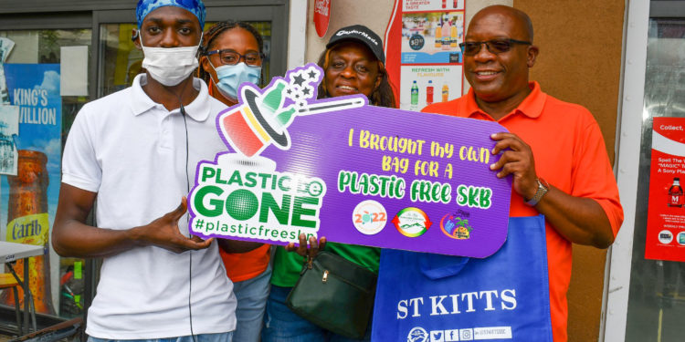 PM Harris and Minister Byron-Nisbett lauded for supporting ‘Plastic Free St. Kitts’