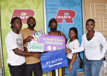 St. Kitts Plastic-Free July 2022 kicks off with distribution of reusable shopping bags