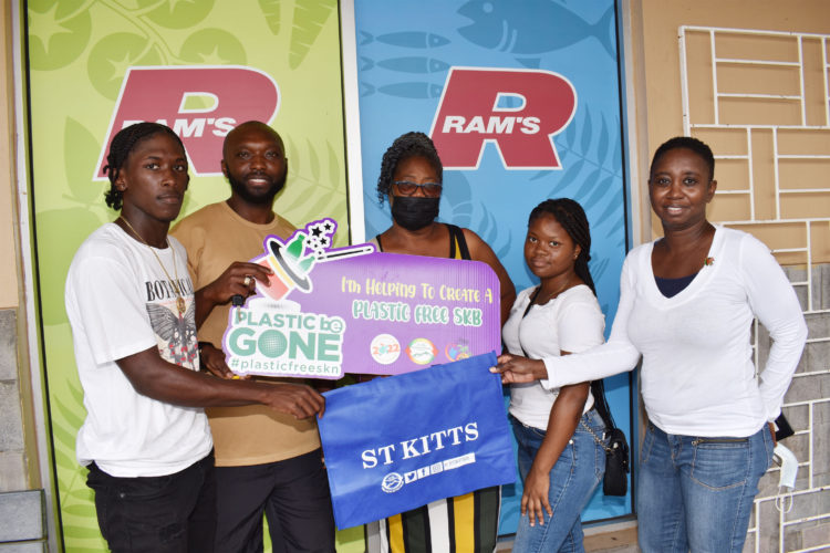 St. Kitts Plastic-Free July 2022 kicks off with distribution of reusable shopping bags