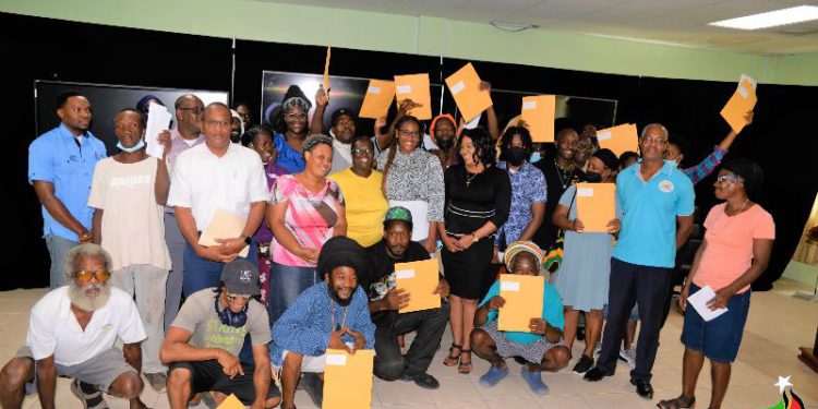 RESIDENTS OF LA GUERITE NORTH HOUSING DEVELOPMENT RECEIVE CERTIFICATE OF TITLE