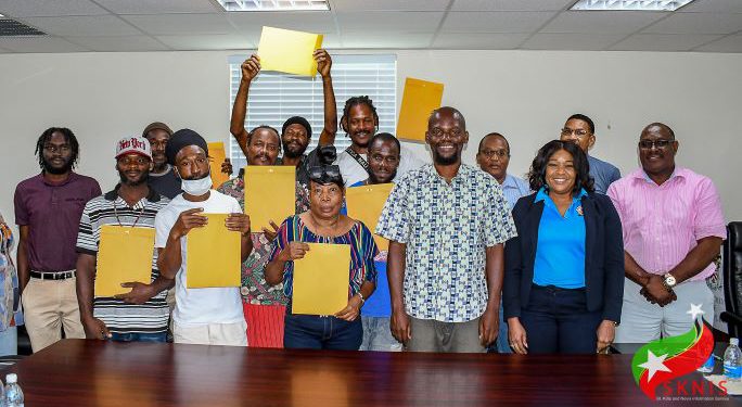 SEVENTEEN RESIDENTS OF NEW AMSTERDAM ISSUED WITH BLANK CERTIFICATES OF TITLE