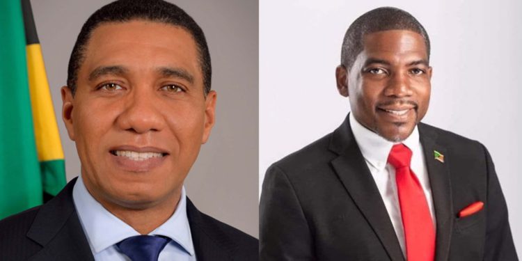 JAMAICA’S PRIME MINISTER HON. ANDREW HOLNESS CONGRATULATES ST. KITTS AND NEVIS’ PRIME MINISTER HON. DR. TERRANCE DREW